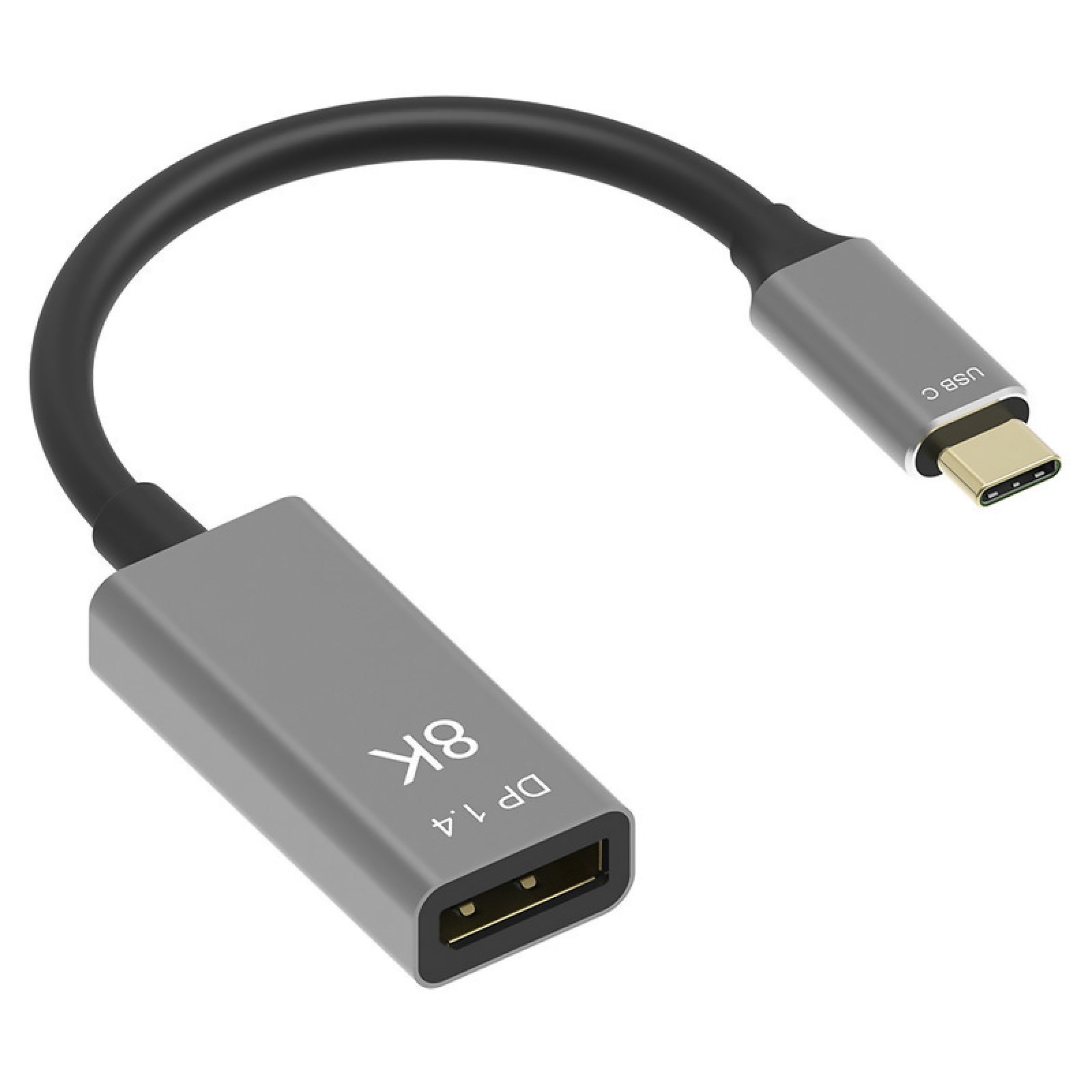 8K USB-C to DisplayPort Extension Cable Thunderbolt 3 Adapter 4K Support-image