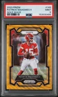 2023 PANINI PRIZM GOLD WAVE #149 PATRICK MAHOMES II 2/10 PSA 9
