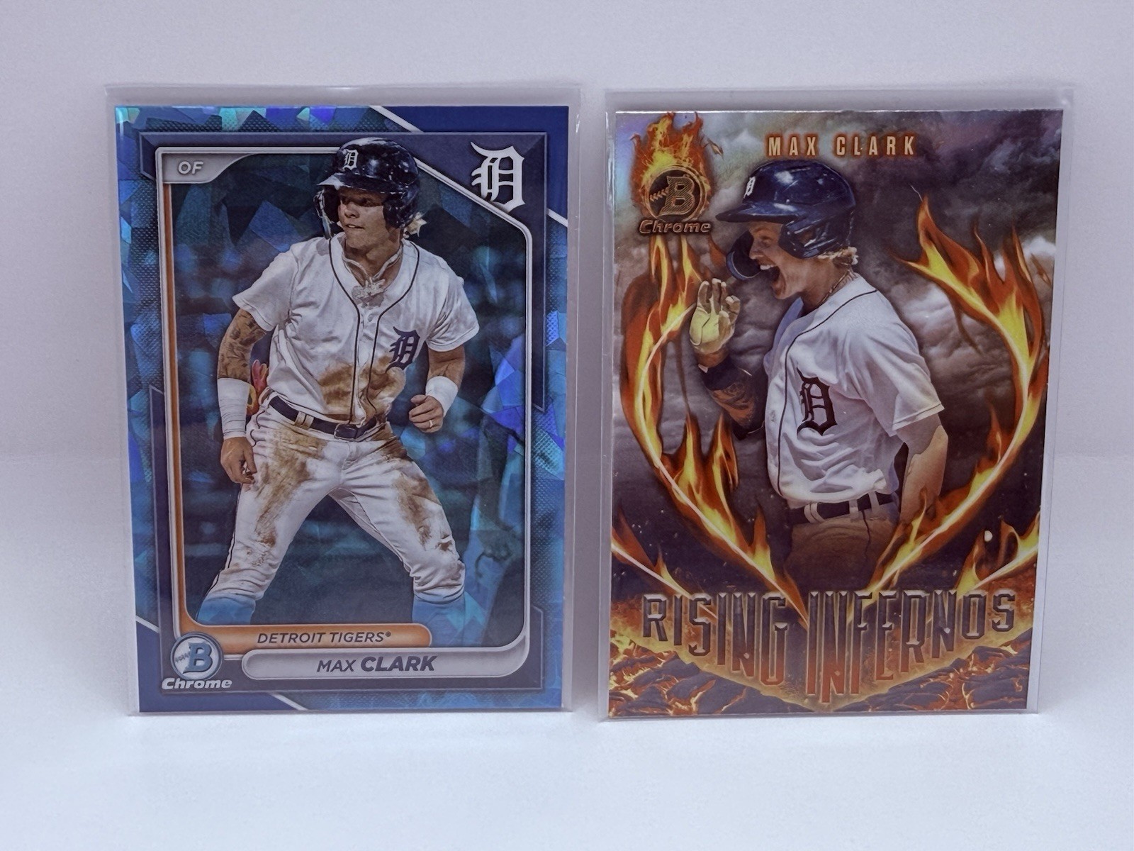 2024 Bowman Sapphire Edition - Chrome Prospects Max Clark #BCP-74 (RC)