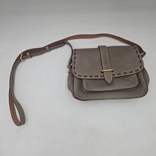 Borsa a tracolla Dooney & Bourke fiorentina binocolo in pelle grigia media