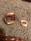 8 Lbs 5 Oz Shiny Bare Bright Clean Copper 1 & 2 Wire Hand Stripped Crafts Scrap — photo 10