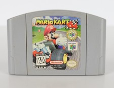 Mario Kart Nintendo 64 N64 Authentic Retro Original 1st Print 1996