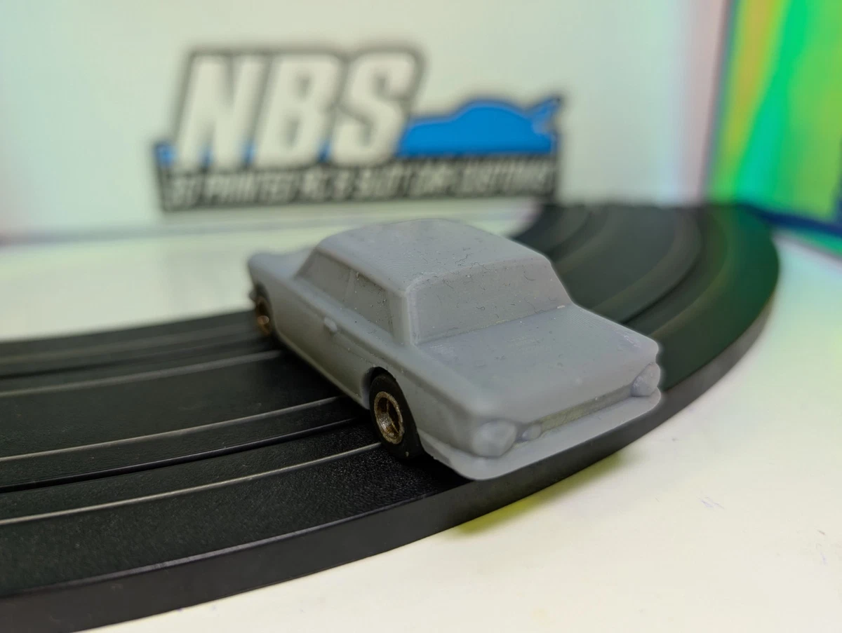 AFX Slot Car 3d Printed Body Mk1 Lotus Cortina Suit Mega G+ 1.7