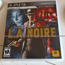 Rockstar Games L.A. Noire Sony PlayStation 3 PS3 NTSC-U/C w/ Manual Case Disc