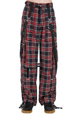 Tripp NYC Clash Pants Black Plaid 
