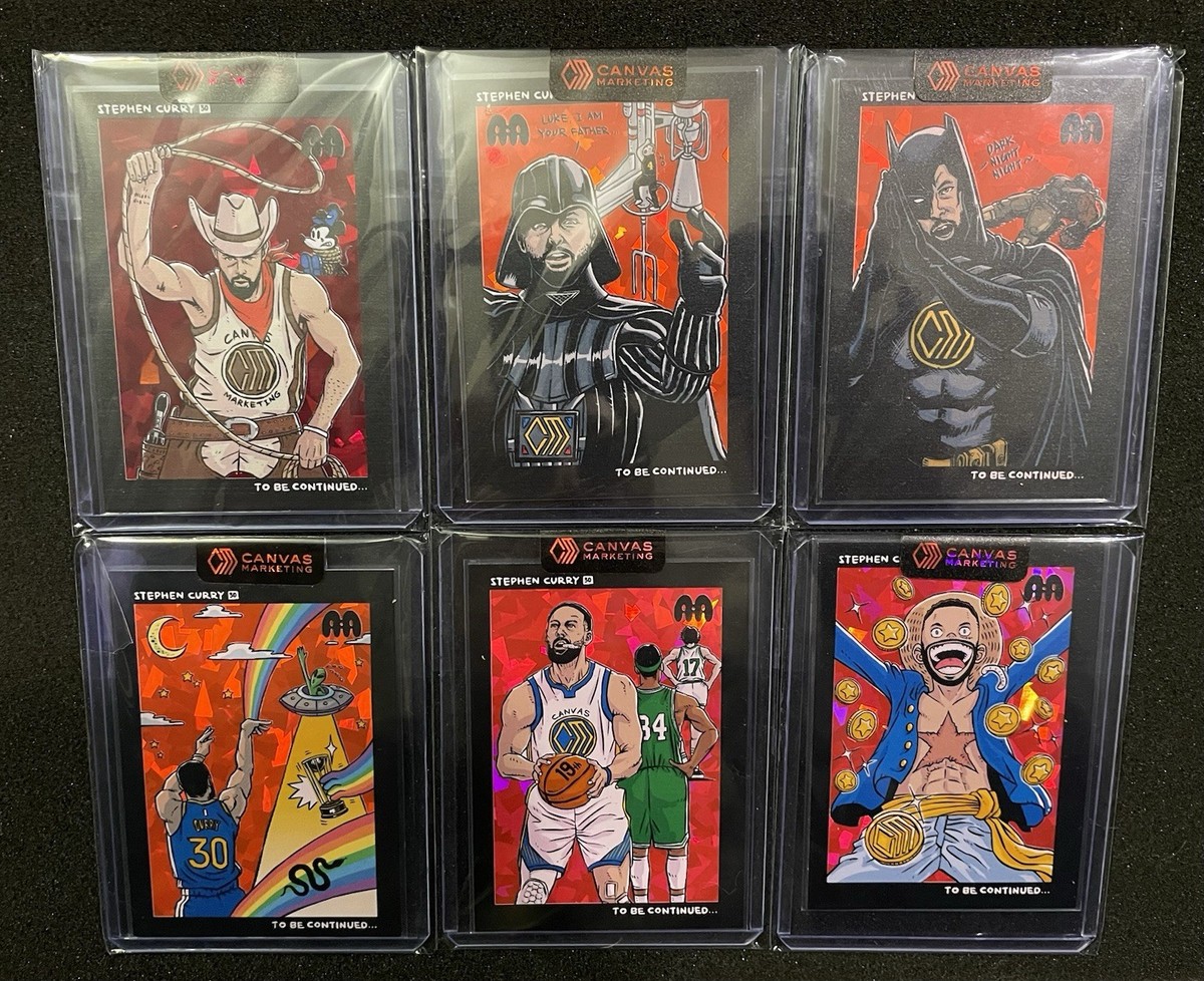 Stephen Curry To Be Continued Canvas Marketing Season 2 Adhesive