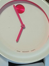 Movado Bold Evolution 36mm White Ceramic Stainless Steel Case...