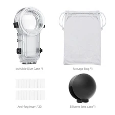 Quick-release Fully Concealed Diving Shell Invisible Diving Case for Insta360 X5
