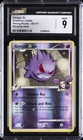 2009 POKEMON PLATINUM RISING RIVALS #40 GENGAR GL-REVERSE FOIL CGC 9