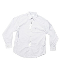 Calvin Klein Regular Fit Blue Performance Non-Iron Dress Shirt Size 18 34/35