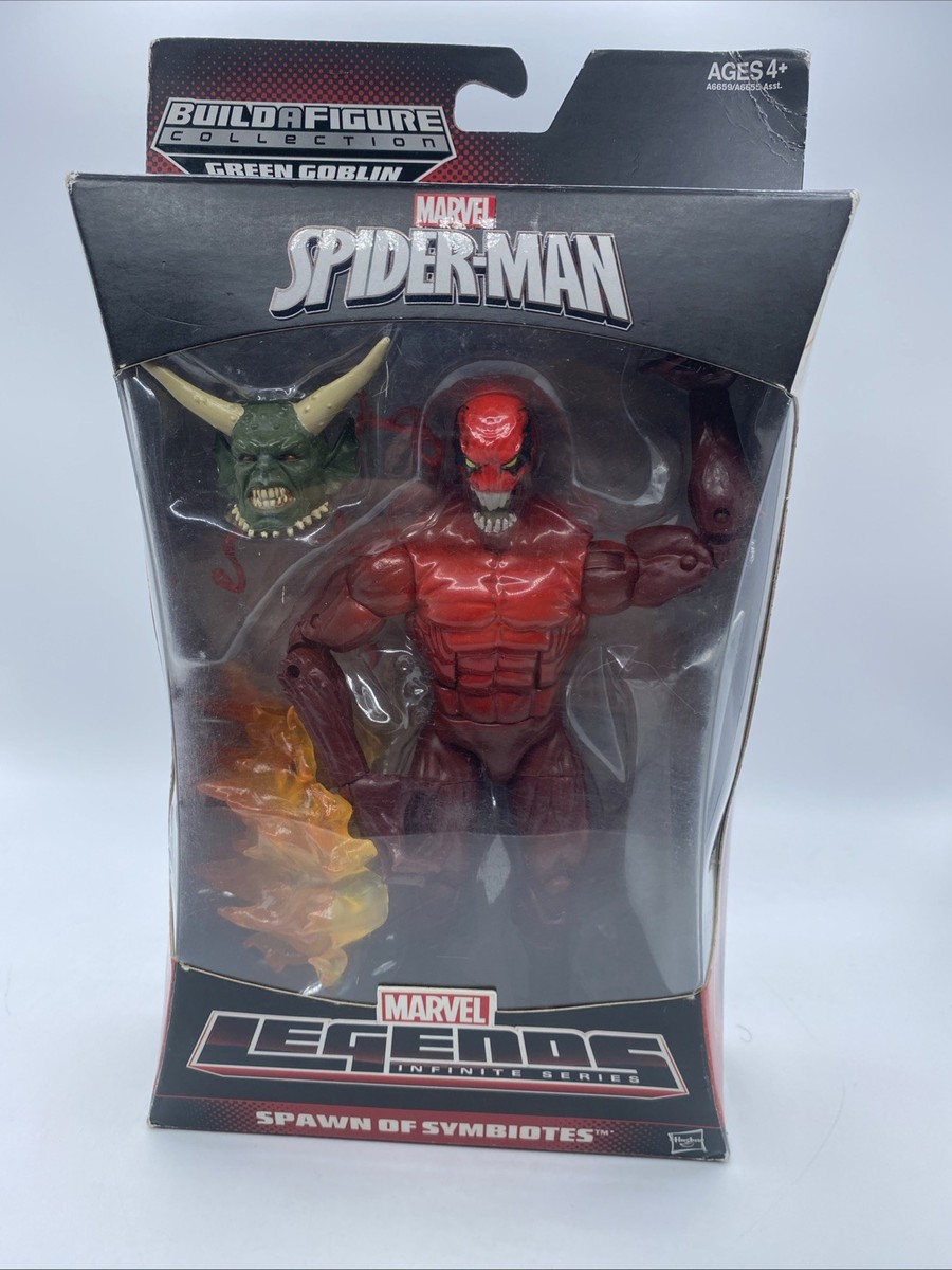 MARVEL'S TOXIN フィギュア LEGENDSシリーズ Marvel Legends Toxin - Spawn of Symbiotes Green Goblin Build A