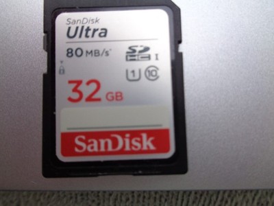 SanDisk Ultra 32 GB UHS-I SDHC Class 10 Speicherkarte (SDSDUN4-032G-GN6IN)