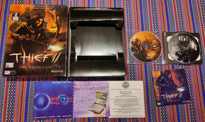 Big Boxed Eidos Thief II / 2 The Metal Age Vintage PC CDROM Spiel Big Box 2000