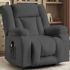 Oversized Dual Motor Power Lift Recliner for Adults, Electric Lift Chair with He