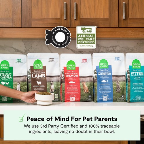 , Grain Free Dry Cat Food, High-Protein Kibble for a Complete & Balanced Diet... - Picture 5 of 7