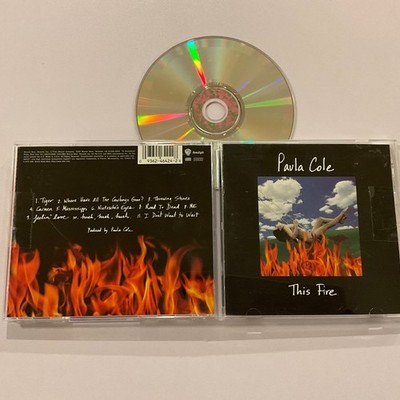 Paula Cole - This Fire 1996 Warner Bros Rock original lilith fair performer NM