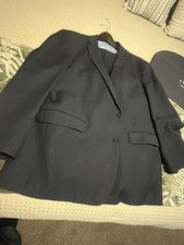 Charles Tyrwhitt Suit Mens 48L Classic Fit 2 Piece Pants 42x31 Blue Wool