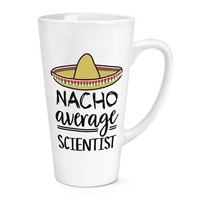 Nacho Durchschnitt Scientist 483Ml Groß Latte Becher Tasse Lustig Witz Best Toll