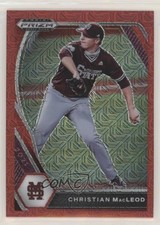 2021 Panini Prizm Draft Picks Red Mojo Prizm Christian Macleod #PDP159 uk2