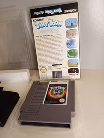 NINTENDO NES KONAMI TINY TOON ADVENTURES BOXED WITH MANUAL