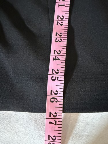 INC International Concepts Blazer grande donna foderato nero singolo ventilato poliestere - Foto 5 di 6