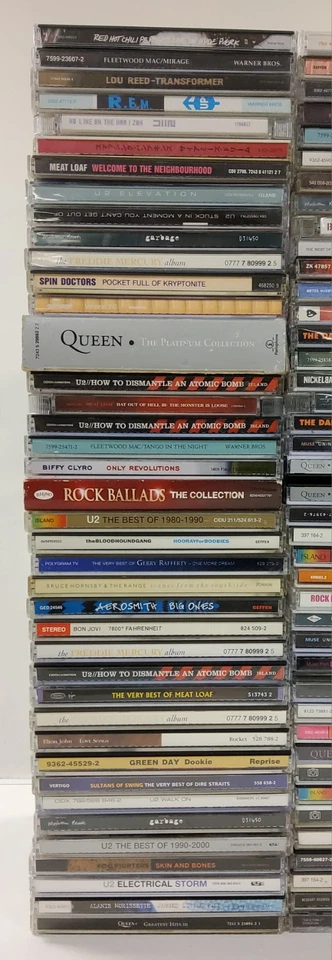 199 x Rock CD JobLot- Nirvana Green Day Lou Reed Fleetwood Chili Peppers Queen 6 - Image 3 of 4