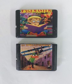 Vintage cartridges from 90's for sega mega drive pal region, lot of 12