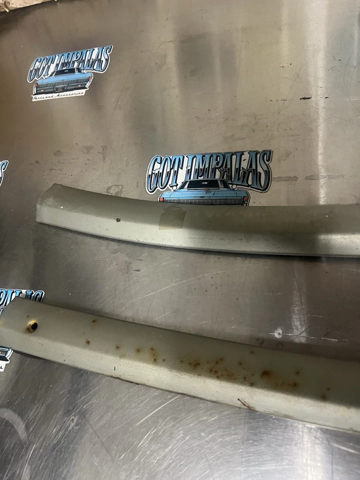 1968 Chevrolet Impala хардтоп интерьер верхнее лобовое стекло молдинги Caprice (J) - Изображение 4 из 4