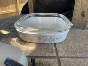 Corningware Casserole Dish Floral