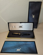 Rare W. Germany Transitional Era Montblanc Meisterstuck 149 Fountain Pen 18K Nib