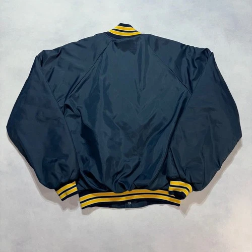 Vintage 80's US Navy Bomber Jacket Men's Medium USS Simpson FFG-56 Made in USA image 5