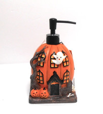 Halloween Ceramic Soap Lotion Dispenser Pump Ghost Pumpkin House