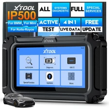 USED XTOOL IP500 For BMW All System OBD2 Scanner Bidirectional Diagnostic Coding