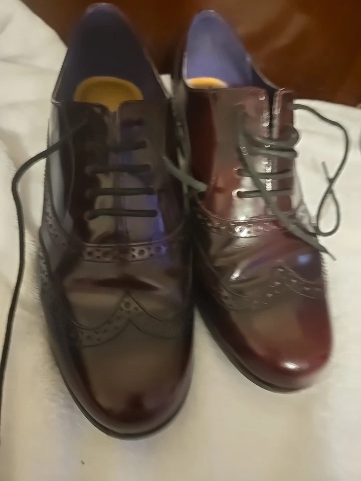 Женские красноватые/коричневые кожаные туфли Clarks Hamble Oak размер 7 - Изображение 2 из 4