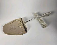 Vtg Antique German 800 Sterling Silver Asparagus Server Bremer Silberwarenfabrik