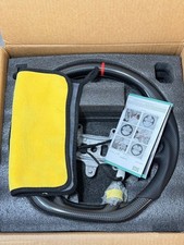 Real Carbon Fiber Heated Steering Wheel Nappa Leather Dodge Ram 1500 Trx 21-24