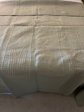 Sage green queen-size quilt