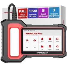 OBD2 Scanner, ThinkScan Plus S7 ABS,SRS,ECM,TCM,BCM,AC,IC System Diagnostic