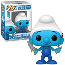 Funko POP! Figura Vinilo TV Los Pitufos Práctico Pitufo #1519 Nueva Talla Única