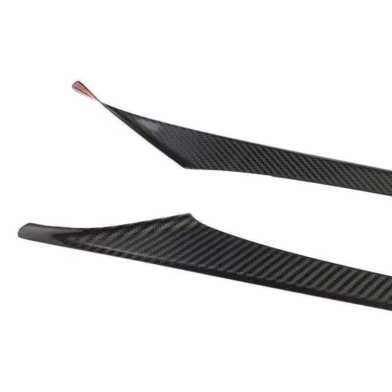 Tira de moldura de panel de puerta interior de auto de fibra de carbono para Lexus RC200t RC300 RC350 RC F Foto 4 de 4