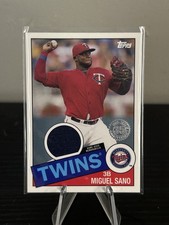 2020 Topps #85TR-MSA Miguel Sano 1985 Topps Relic