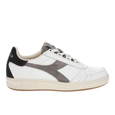 diadora B.Elite Torino Italia Lace Up  Mens White Sneakers Casual Shoes 180969-2