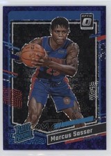 2023 Donruss Optic Rated Rookie Fast Break Purple Prizm 84/99 Marcus Sasser 4k8