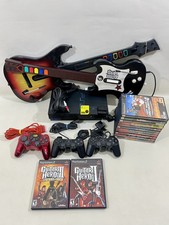 PS2 Guitar Hero Bundle, Console, Guitars, Gam...