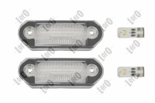 KENNZEICHENLEUCHTE BEIDSEITIG FÜR VW, SKODA - ABAKUS 048-03-905LED