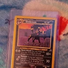 Pokémon TCG Umbreon 32/75 Neo Discovery Rare 70 HP Regular English Card