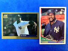 Lee Smith 1994 Score Gold Rush & 1994 Topps Baseball - Yankees