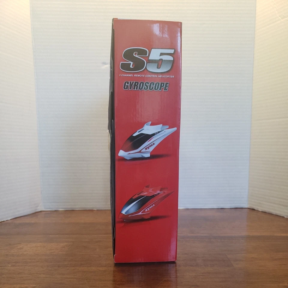 New Syma Speed S5 Red Remote Control HELICOPTER Gyroscope 3 Channel Toy Ages 14+ - Image 3 of 4