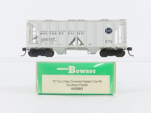 Tolva cubierta de 2 bahías escala HO Bowser 55801 SP Southern Pacific #400047 - Actualizada | Zustand: Used