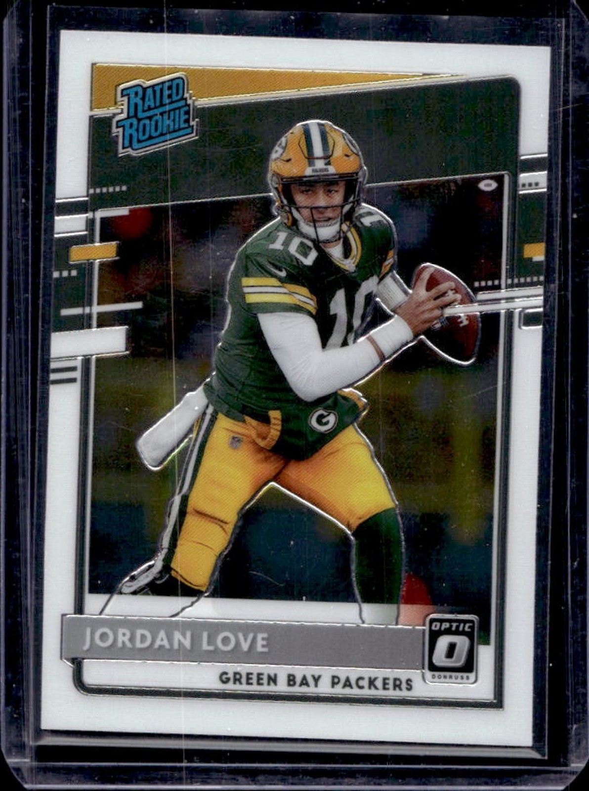 2020 Donruss Optic Jordan Love Rookie RC #154 Packers